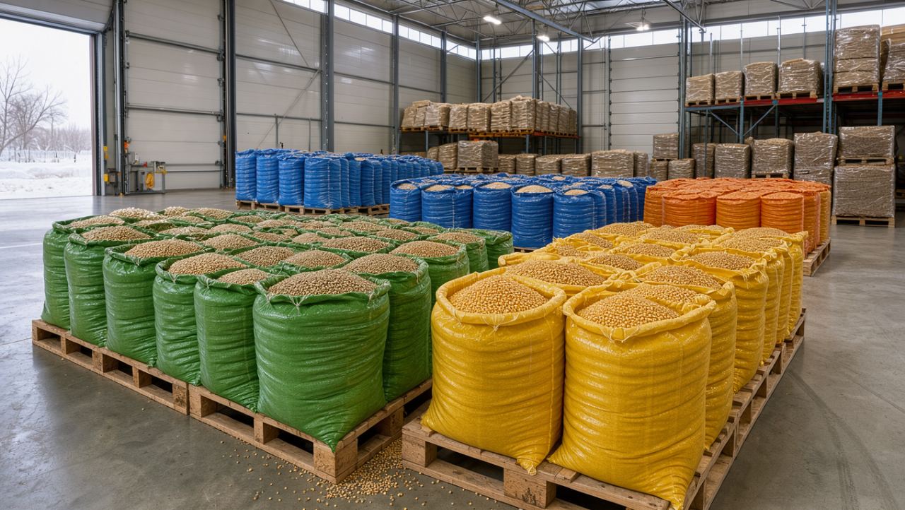 Worki polipropylenowe pomagają uporządkować produkty sypkie
